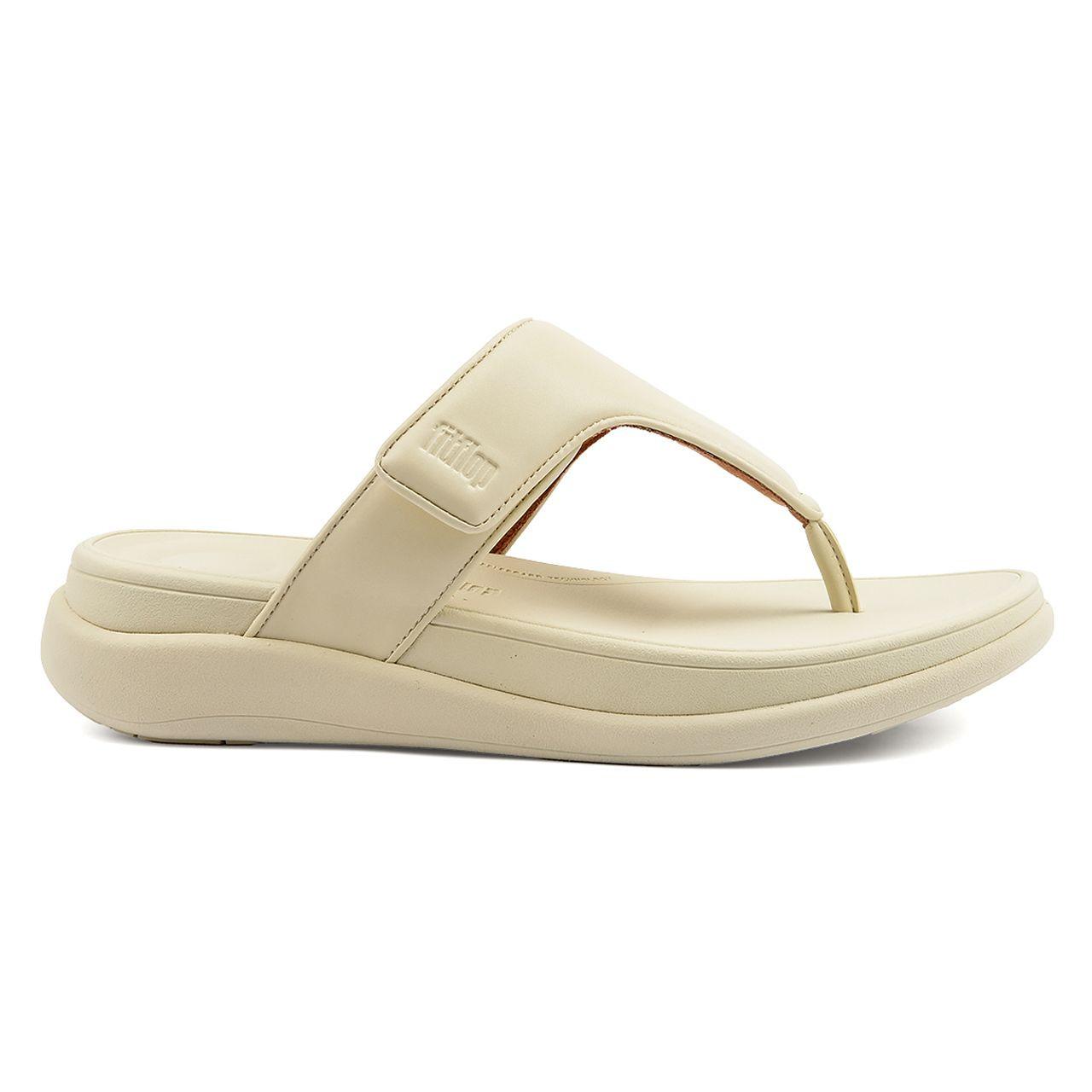 Fitflop  F-MODE GO ADJUSTABLE FLATFORM TOE-POST SANDALS 