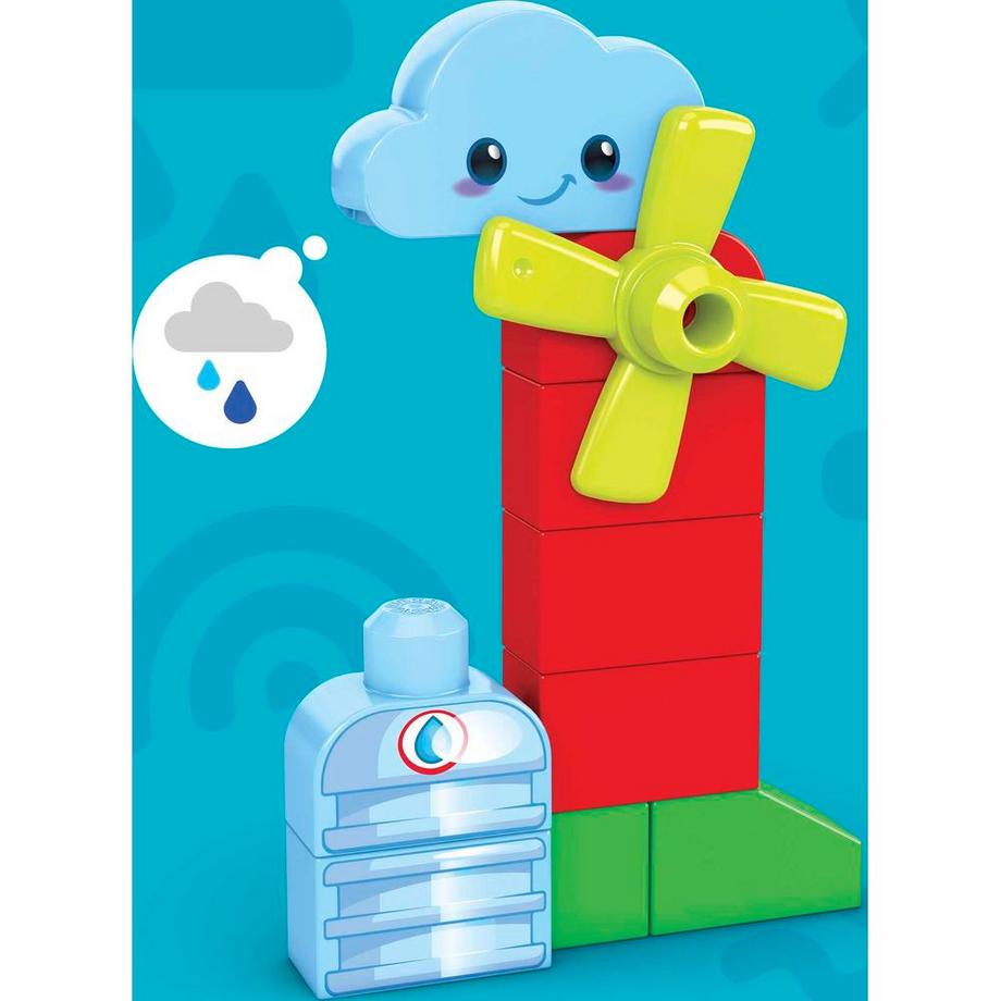 MEGA BLOKS  Green Town Anbauen & Ernten Farmspass Set (51Teile) 