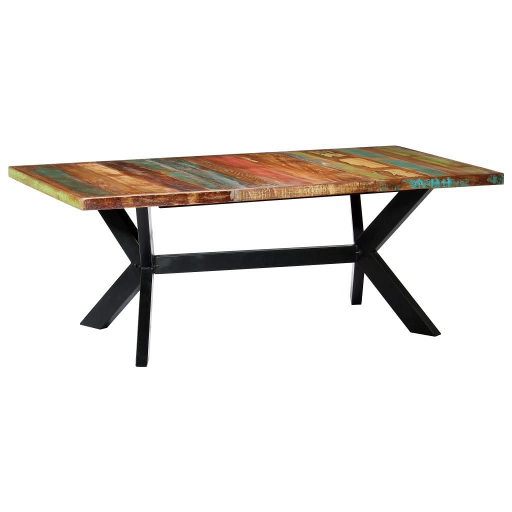 VidaXL Table de salle à manger bois  