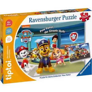 Ravensburger tiptoi Puzzle 00135 Puzzle für kleine Entdecker: Paw Patrol, Kinderpuzzle für Kinder ab 4 Jahren, für 1 Spieler