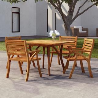 VidaXL Table de jardin bois d'acacia  