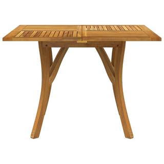 VidaXL Table de jardin bois d'acacia  