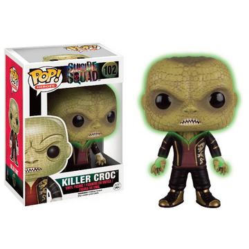 Suicide Squad POP! Heroes Vinyl Figur Killer Croc Glow In The Dark