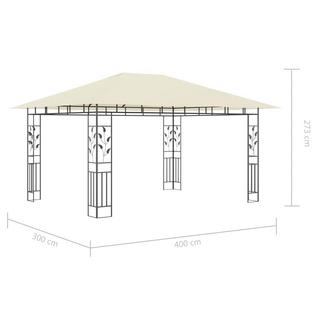 VidaXL gazebo Tessuto  