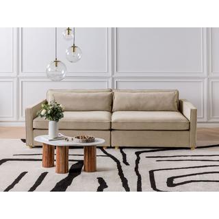 Beliani 3 Sitzer Sofa aus Polyester Modern VINSTRA  