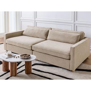 Beliani 3 Sitzer Sofa aus Polyester Modern VINSTRA  