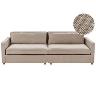 Beliani 3 Sitzer Sofa aus Polyester Modern VINSTRA  