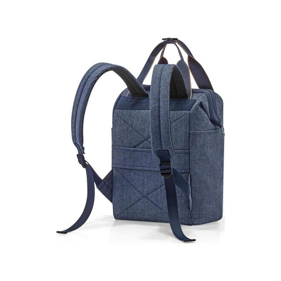 reisenthel  Rucksack Allrounder R Herringbone Dark Blue 
