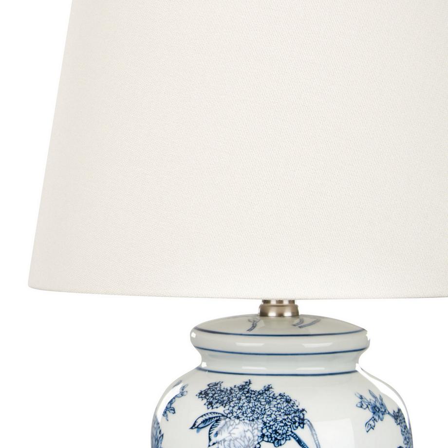 Beliani Lampe à poser en Porcelaine Méditerranéen BELUSO  