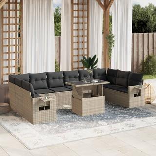 VidaXL Garten sofagarnitur poly-rattan  