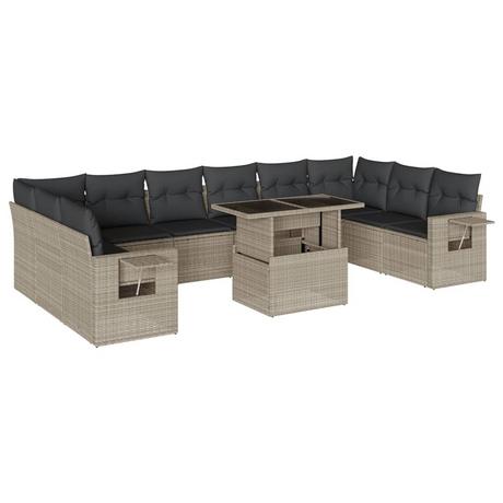 VidaXL Garten sofagarnitur poly-rattan  