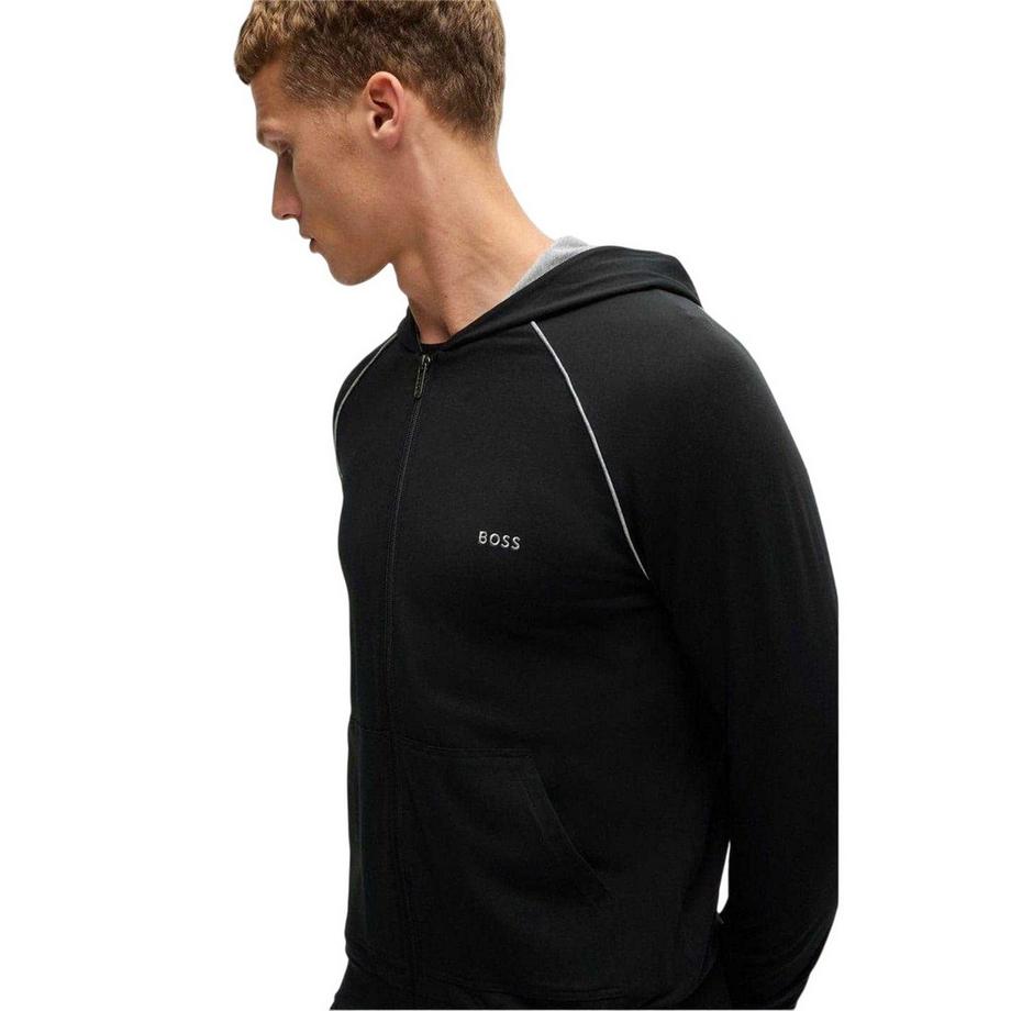 BOSS  Mix&match Felpa Con Cappuccio E Zip Intera 
