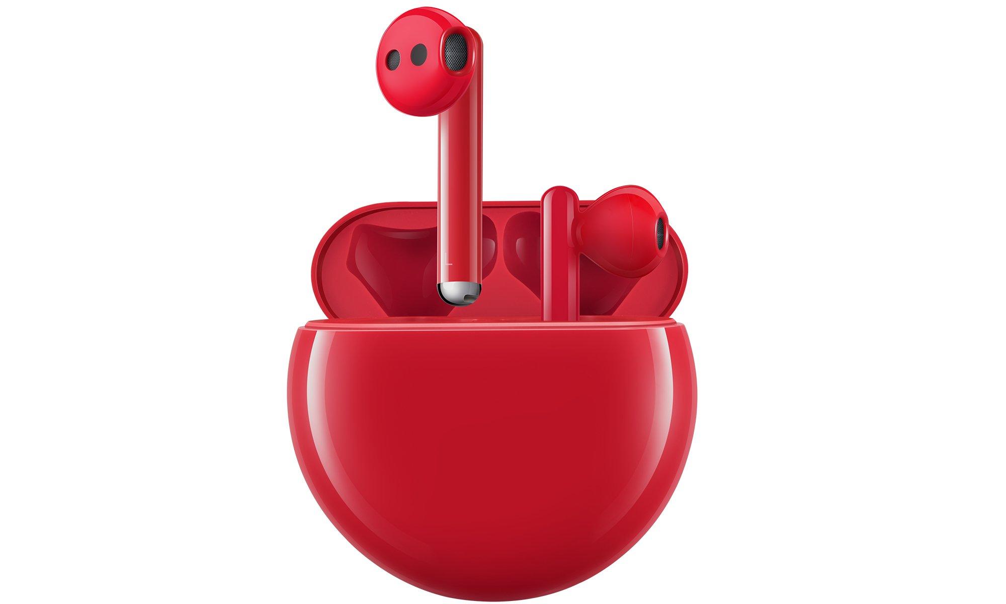 HUAWEI  Huawei FreeBuds 3 Red Edition Kopfhörer True Wireless Stereo (TWS) im Ohr AnrufeMusik USB Typ-C Bluetooth Rot 