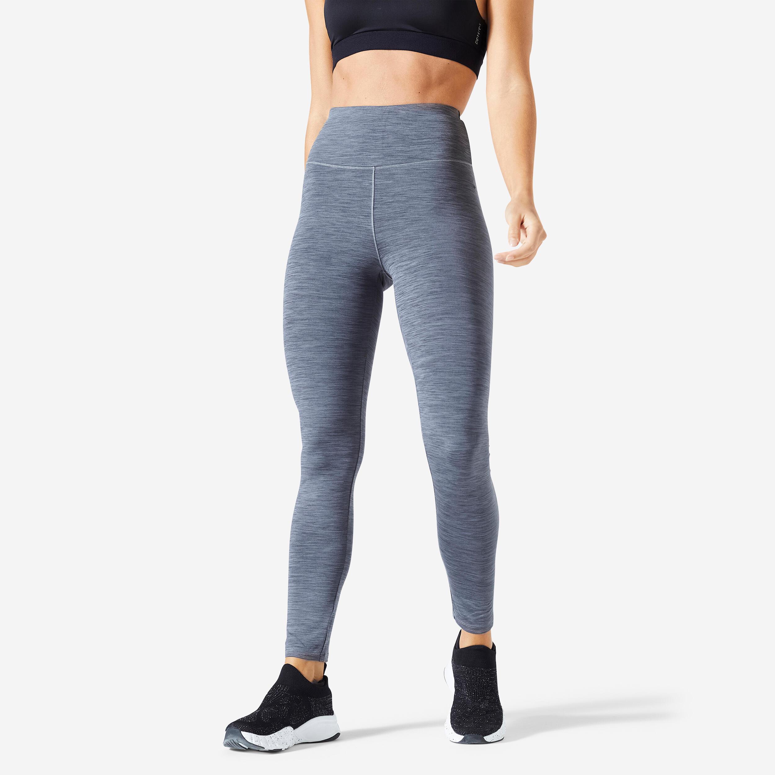 DOMYOS  Leggings - FTI100 HEATHER 