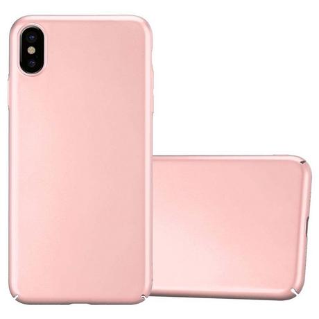 Cadorabo  Hülle für Apple iPhone XS MAX Hard Case in Metall Optik 