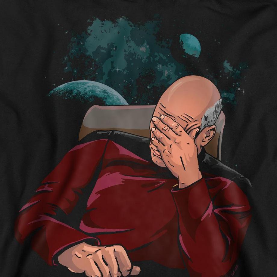 Star Trek Felpa Facepalm  