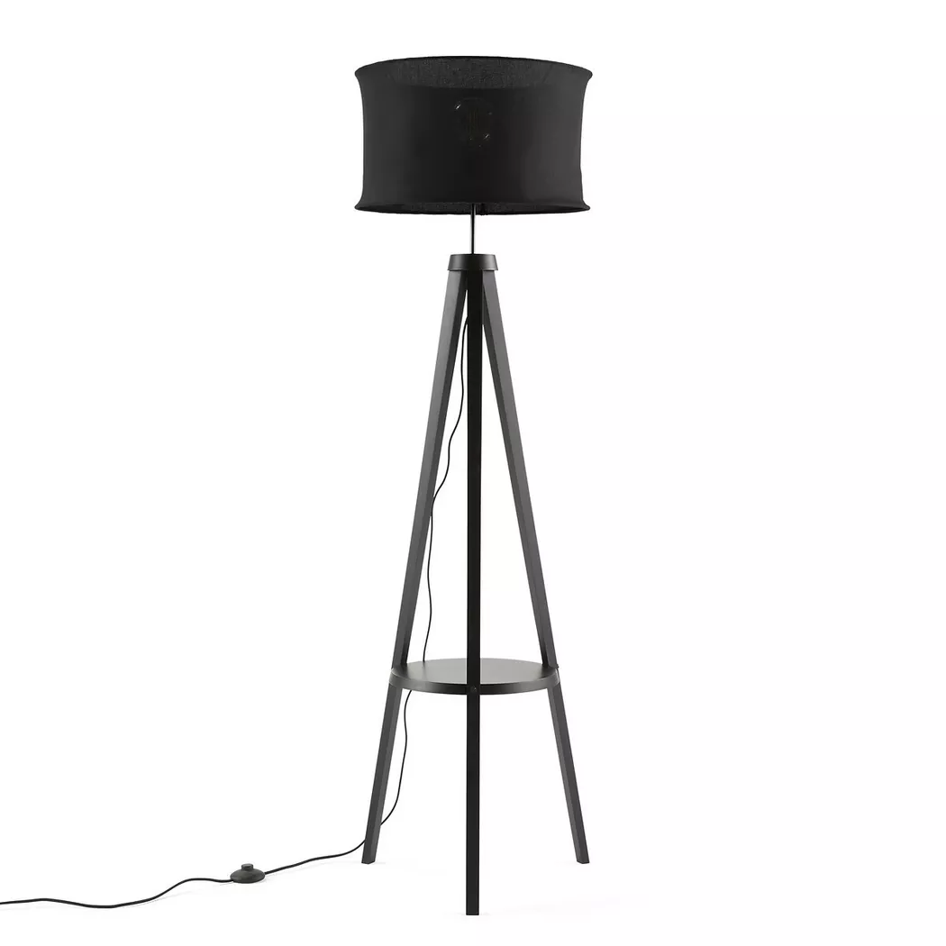 La Redoute Intérieurs – Tripod-Stehlampe Setto, One Size, Schwarz