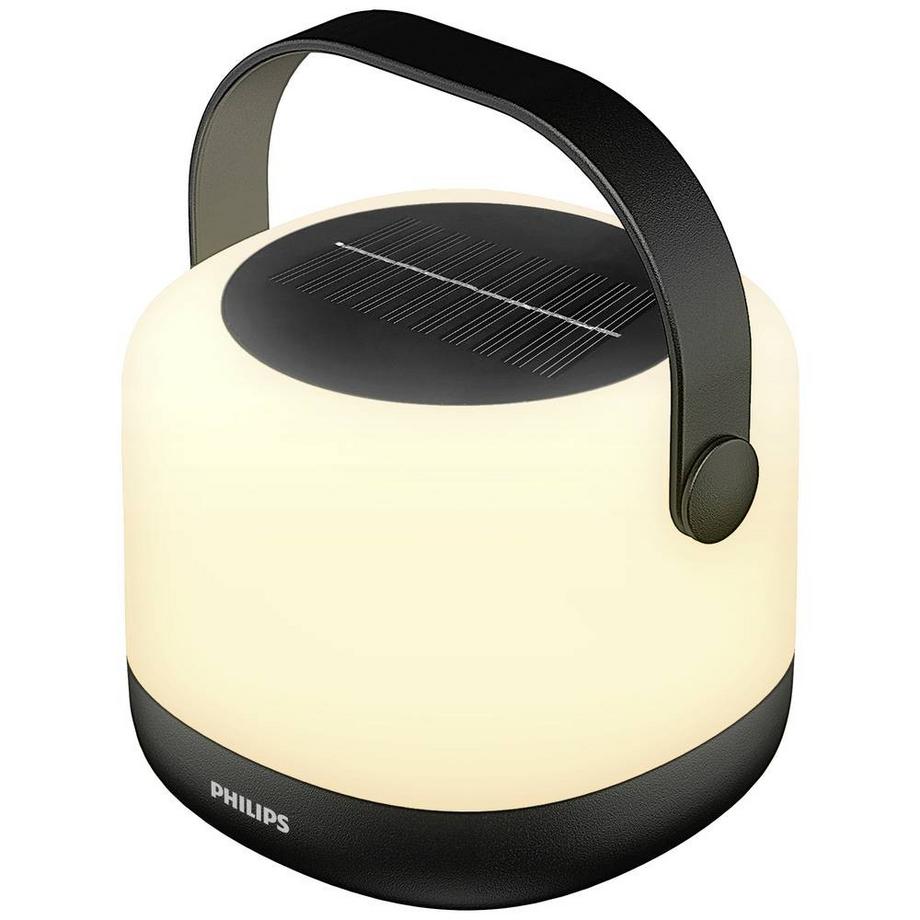 Philips Lighting Alula SR PT 1.2W RGB30K BL  Solar-Tischlampe 1.2 W Warmweiß, RGB Weiß  