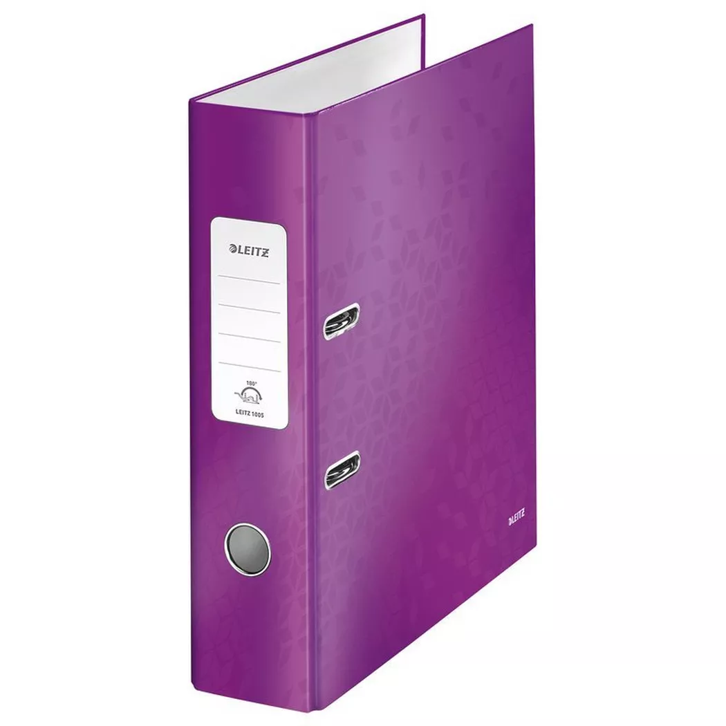 Leitz – Ordner WOW 8cm A4, 21cm, Violett