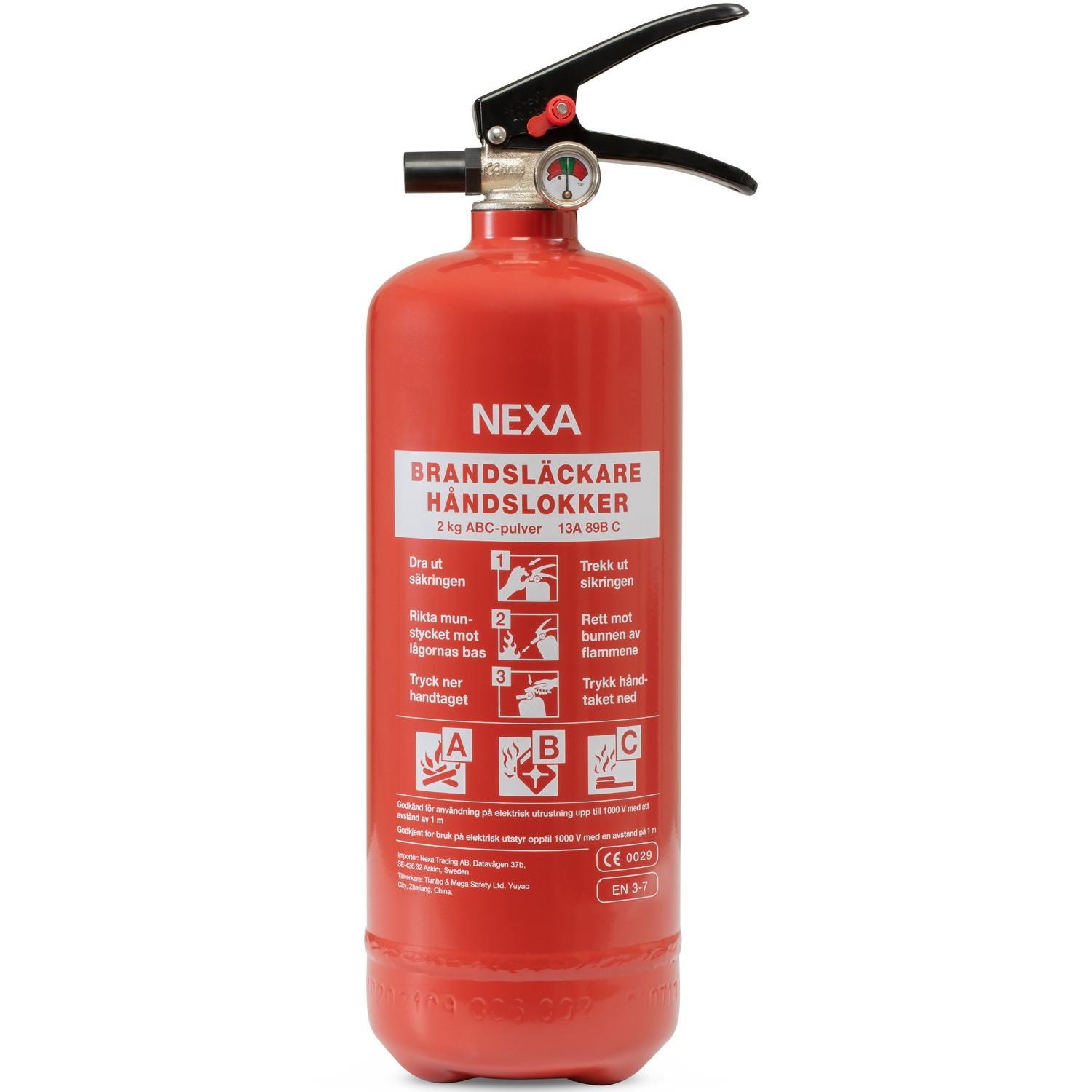 Nexa Extincteur Rouge 2kg 13A  