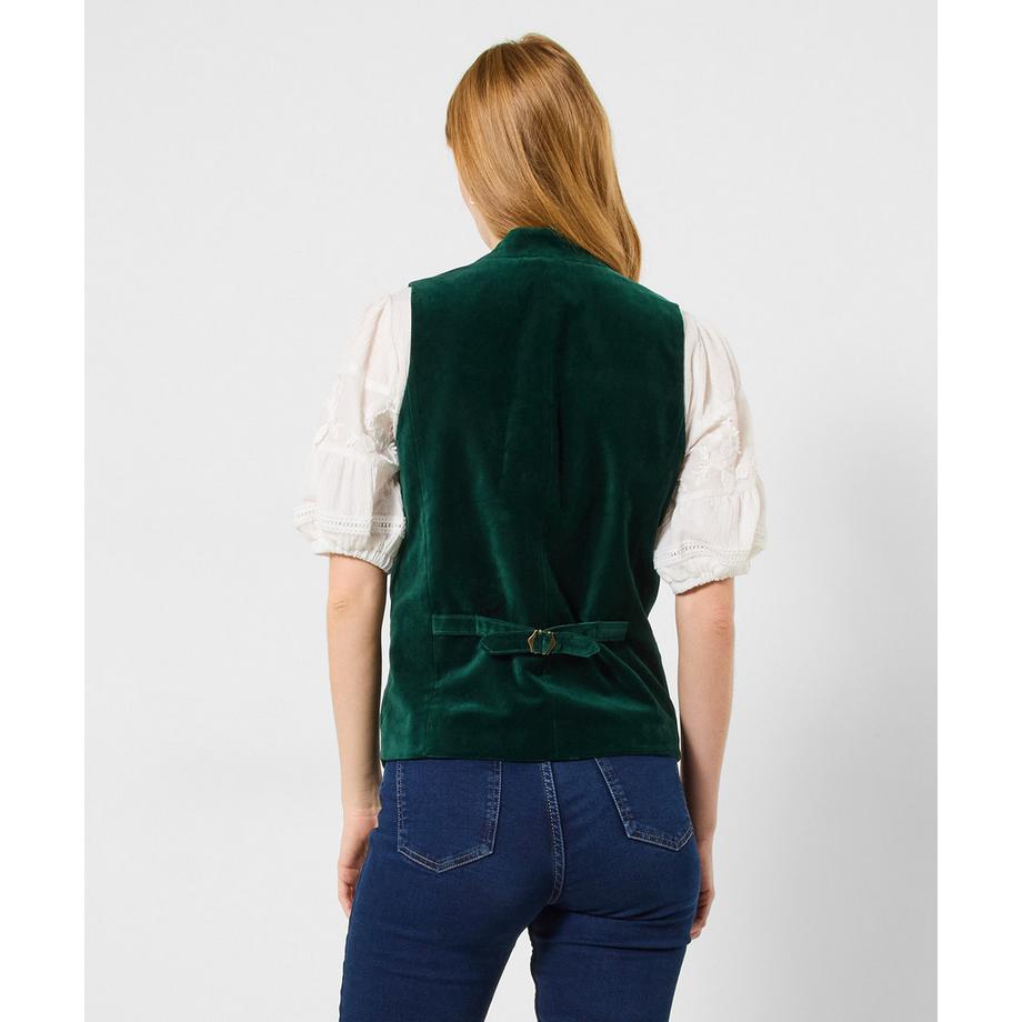 Joe Browns Gilet in velluto con bottoni  