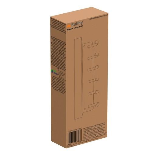 Ruhhy Portemanteau Ruhhy 24603 avec étagère  