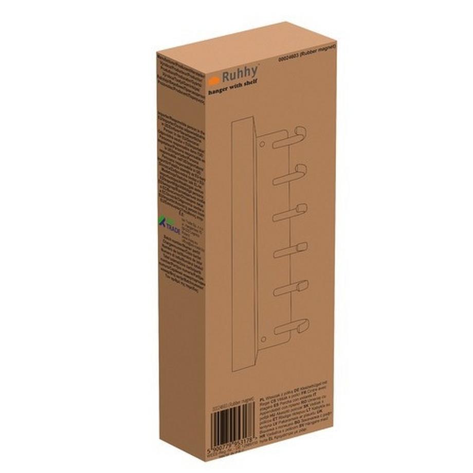 Ruhhy Portemanteau Ruhhy 24603 avec étagère  