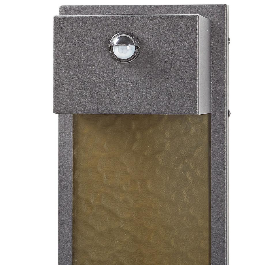 Beliani Lampe murale LED pour l\'extérieur en Métal Moderne CARRON  