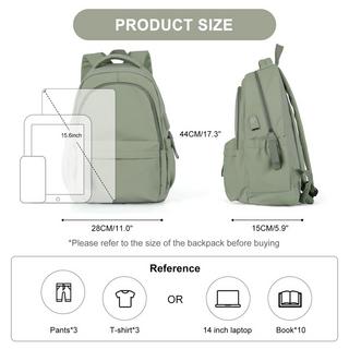 Only-bags.store Leichter Laptop Schulrucksack  