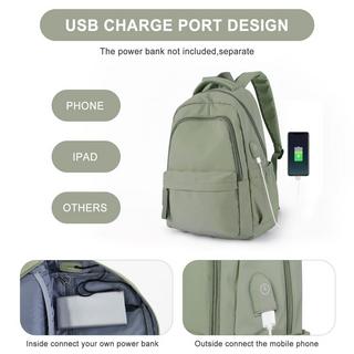 Only-bags.store Leichter Laptop Schulrucksack  