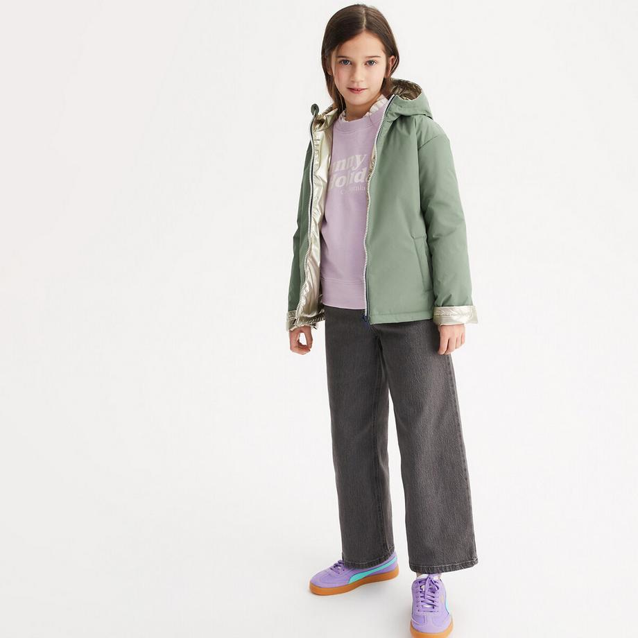 La Redoute Collections Windjacke mit umkehrbarer Kapuze  