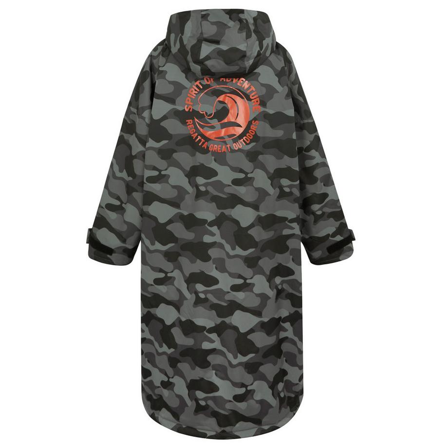 Regatta Tarnmuster Robe mit Kapuze  
