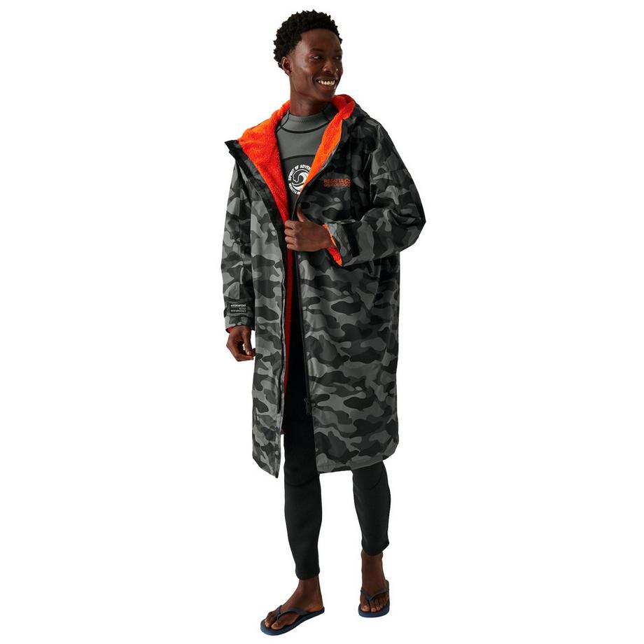 Regatta Tarnmuster Robe mit Kapuze  