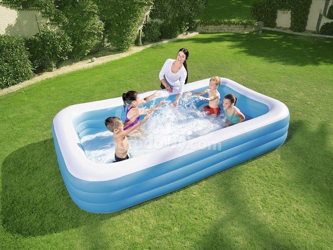 B2X  Piscine gonflable familiale 305 x 183 x 56 cm 2en1 Bestway 54009 