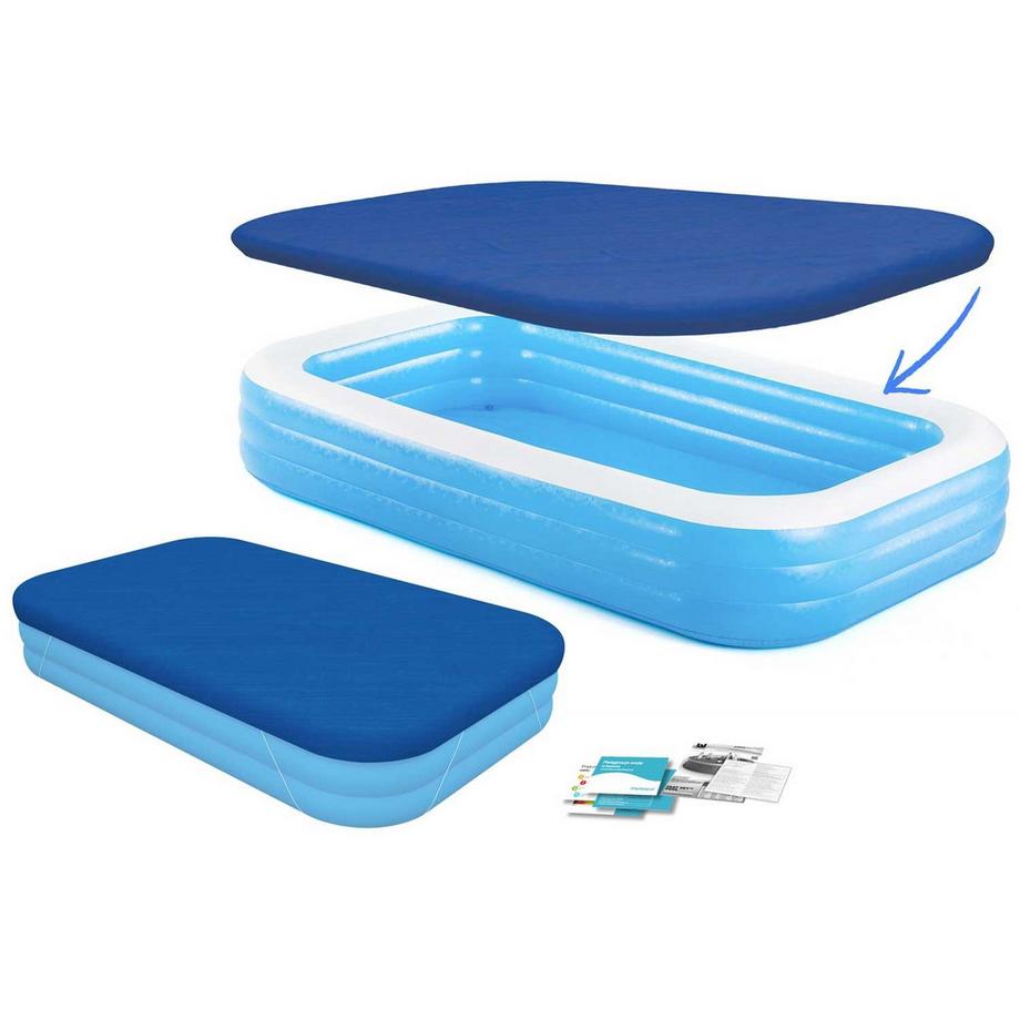 B2X  Piscina gonfiabile per famiglie 305 x 183 x 56 cm 2in1 Bestway 54009 