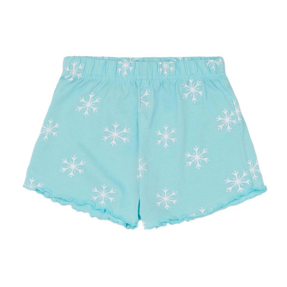 FROZEN  Completo Pigiama Corto Anna Ed Elsa Ragazze 