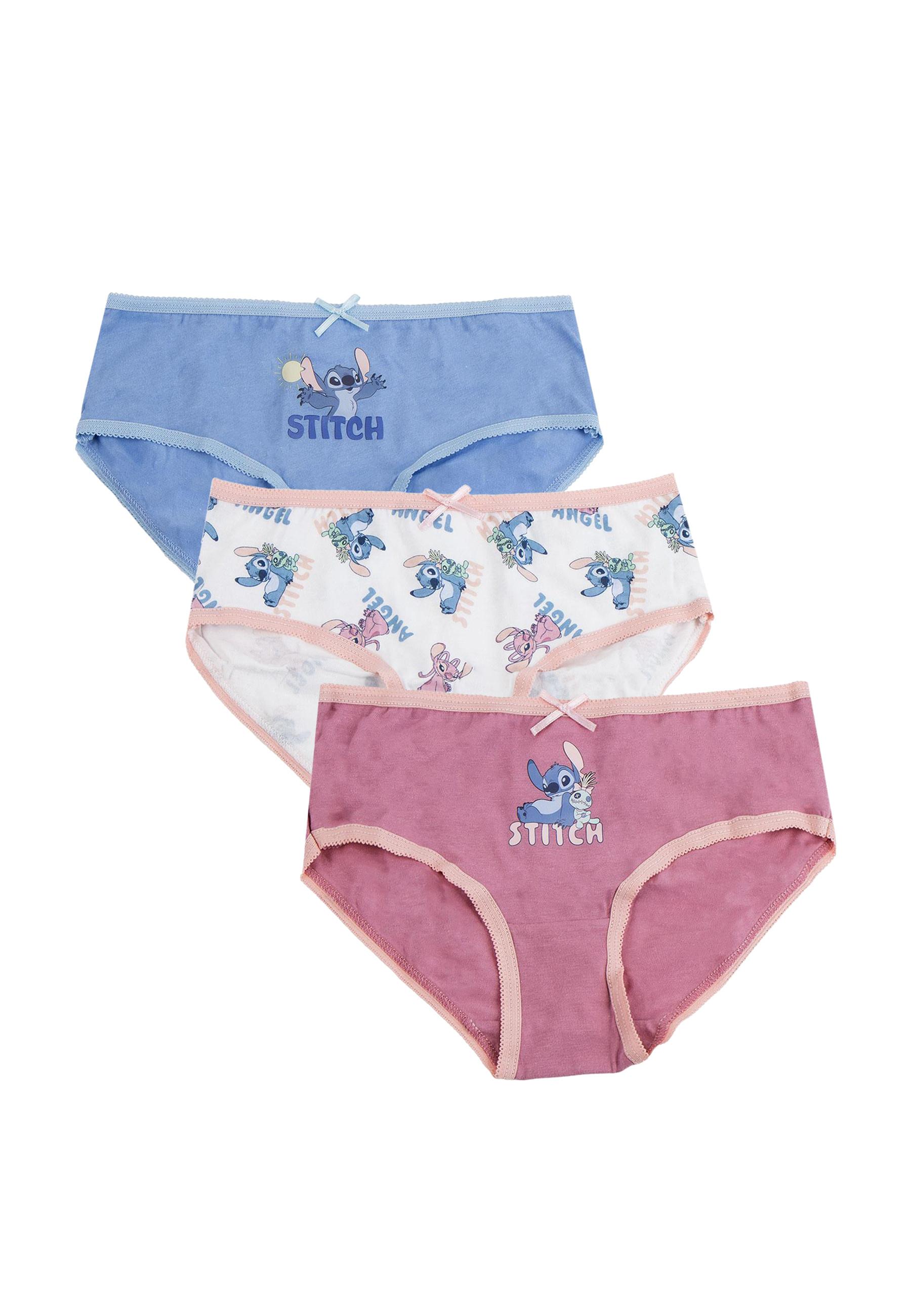 Disney  Mädchen Unterwäsche Set 3 Stück Stitch 