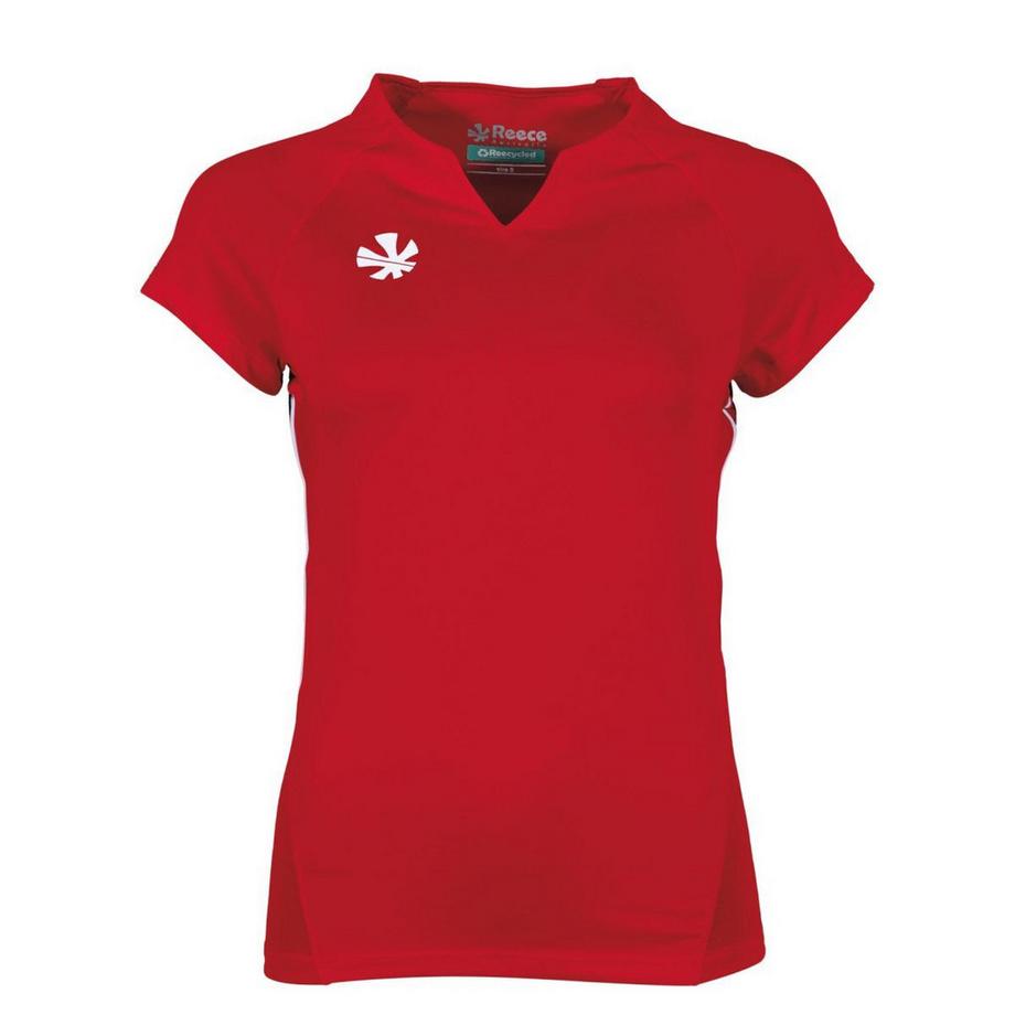 polo-shirt, mädchen rise