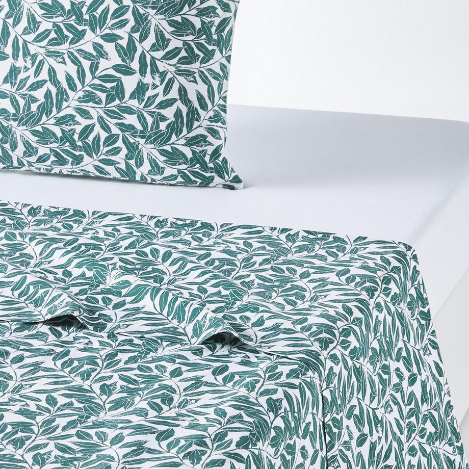 La Redoute Intérieurs Drap Plat Feuillage  