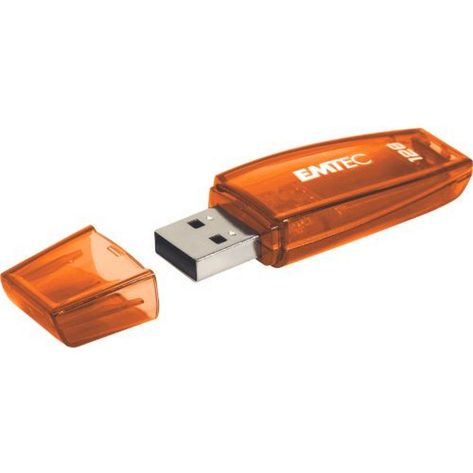 Emtec Basf  Emtec USB 2.0 Flash Drive 128 GB Orange 