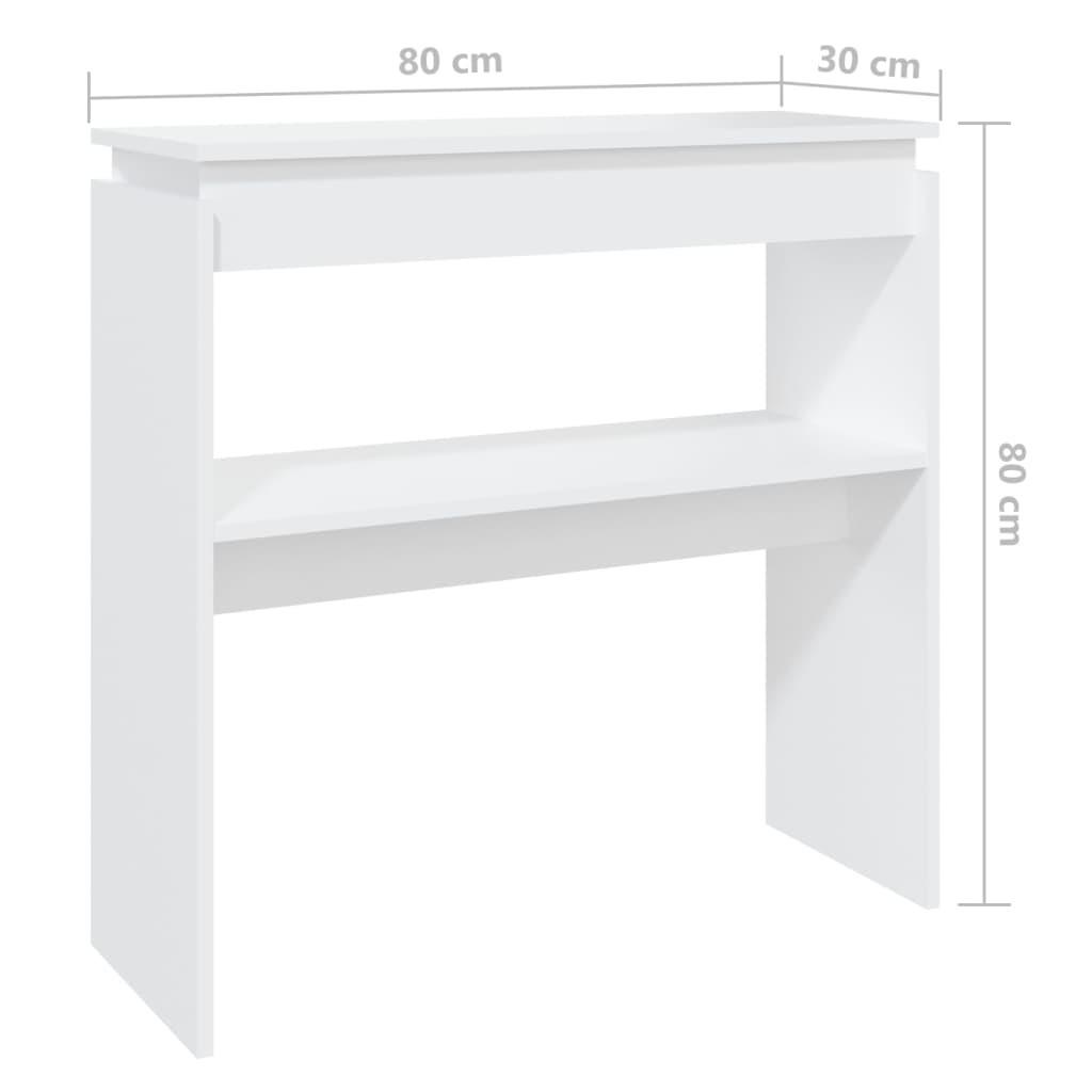 VidaXL Konsolentisch holzwerkstoff  