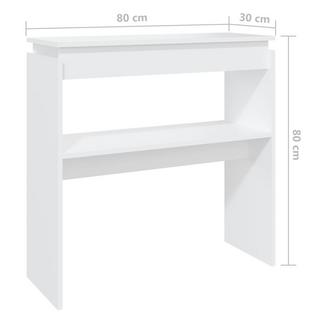 VidaXL Table console bois d'ingénierie  