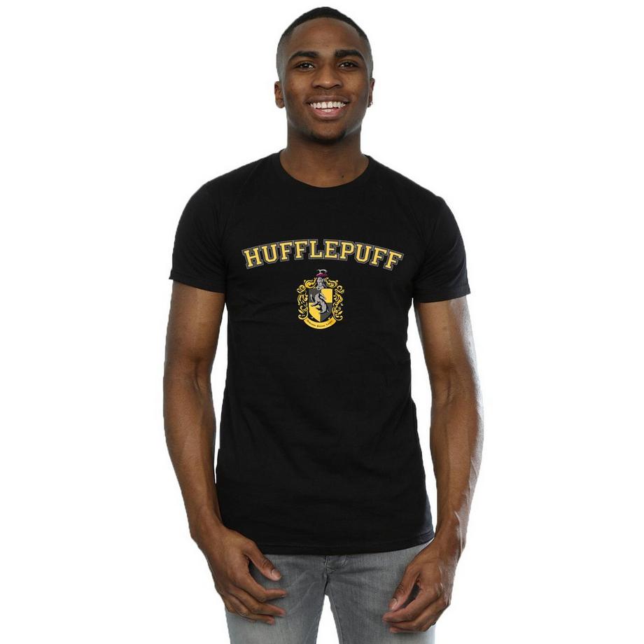 Harry Potter T-shirt Hufflepuff Stemma Maniche Corte  