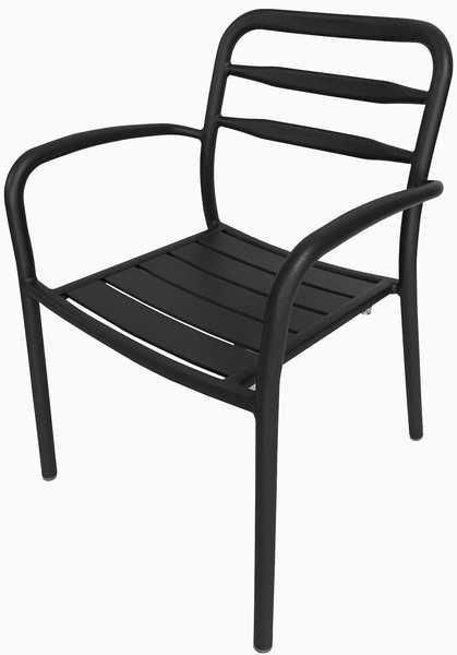 mutoni Chaise de jardin Anaïs anthracite  