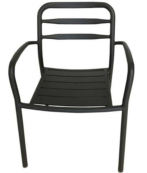 mutoni Chaise de jardin Anaïs anthracite  