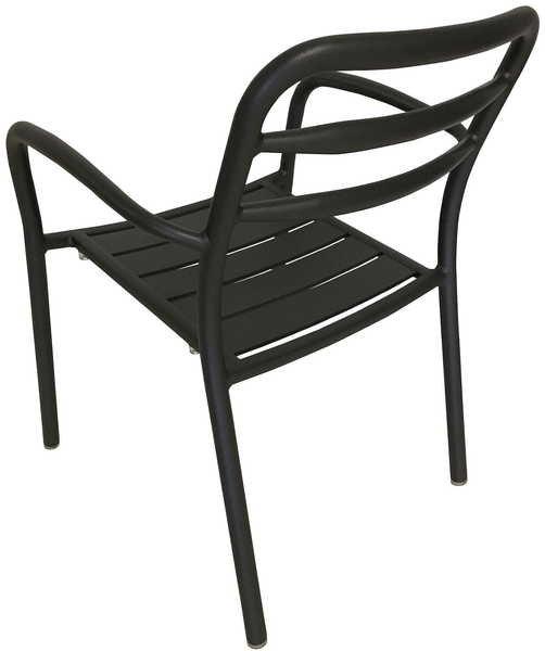 mutoni Chaise de jardin Anaïs anthracite  