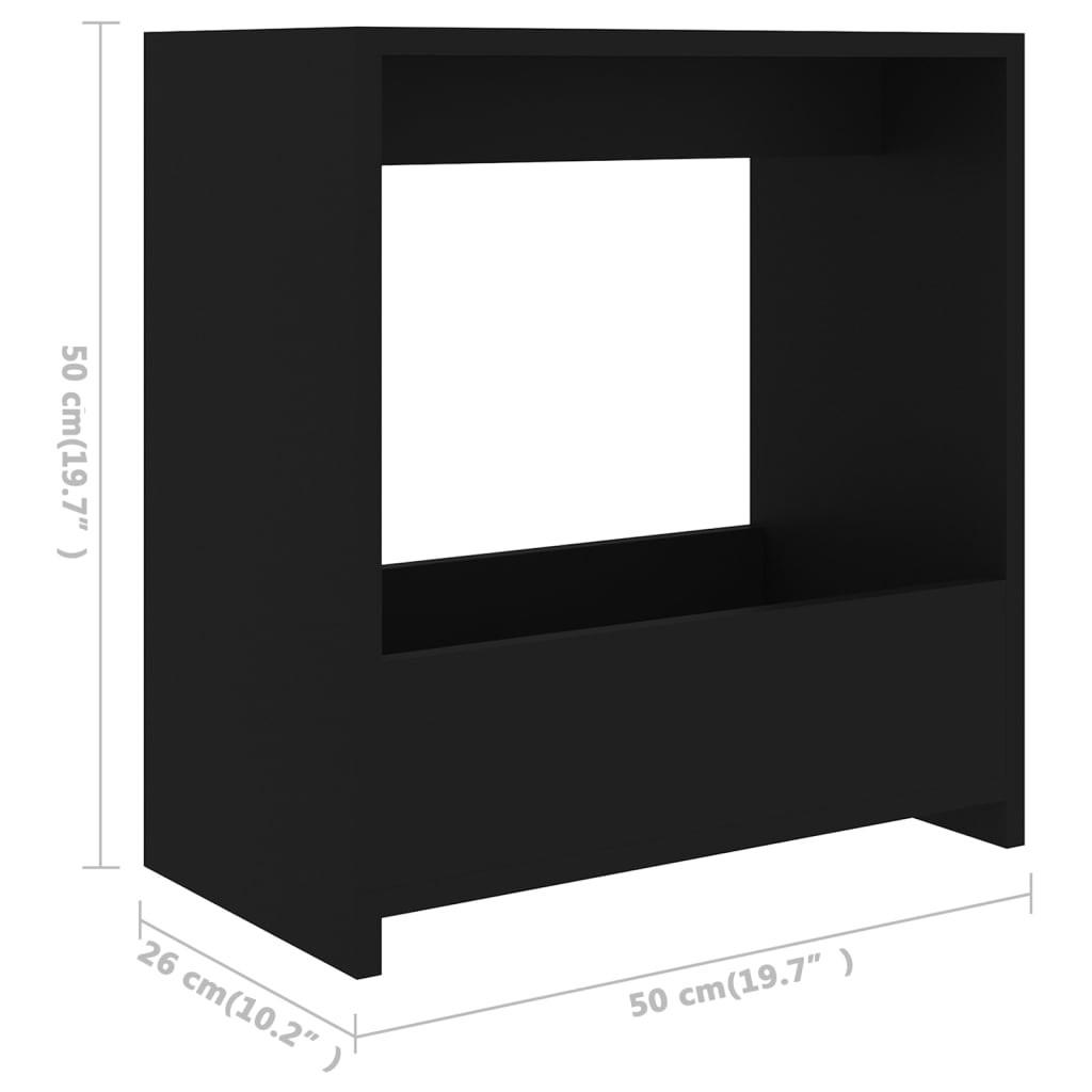 VidaXL Table d'appoint bois d'ingénierie  