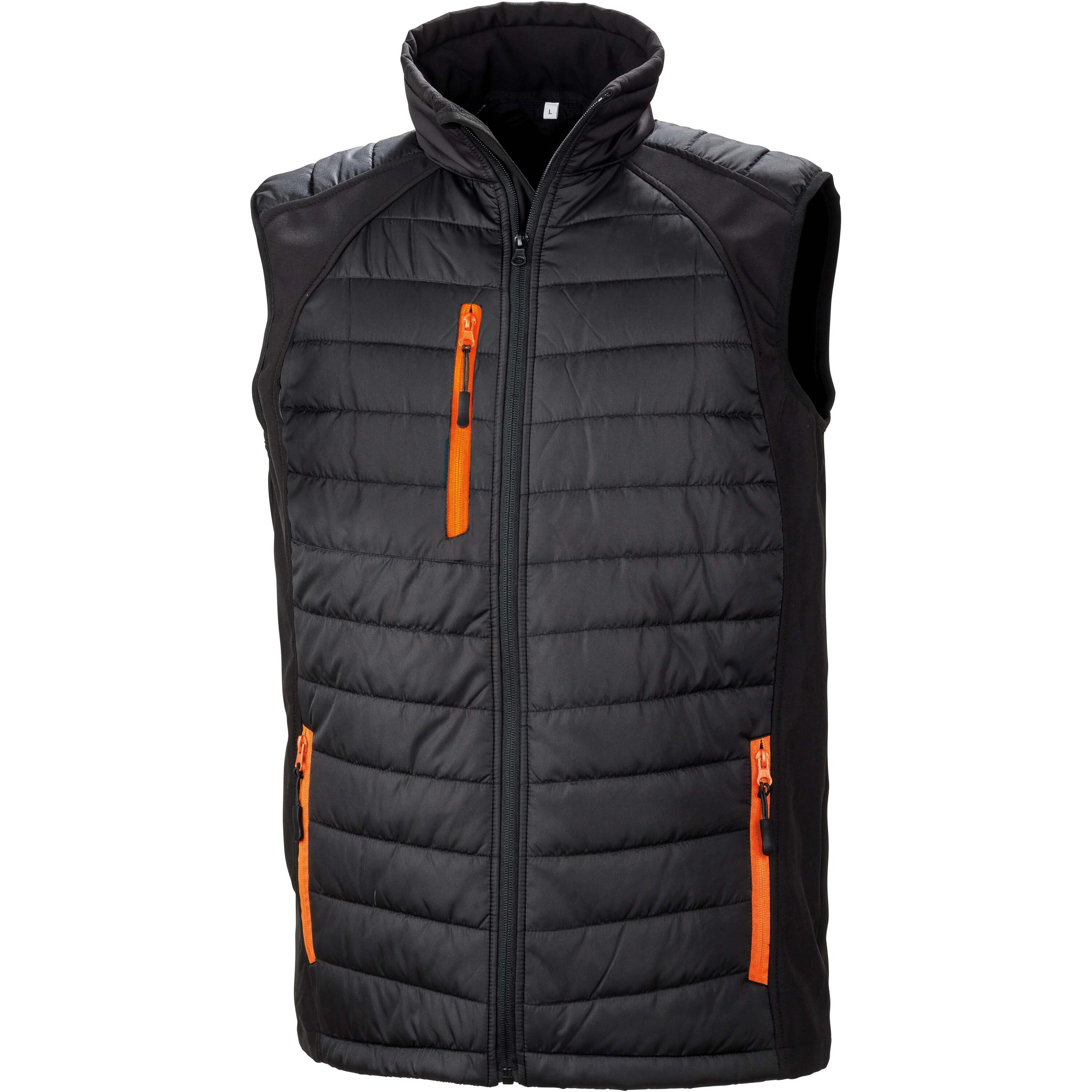 Result  gilet softshell rebourré black copass 