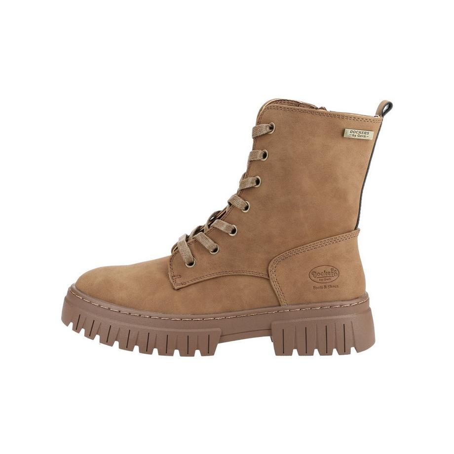 Dockers Schnürstiefelette mit markanter Profilsohle  
