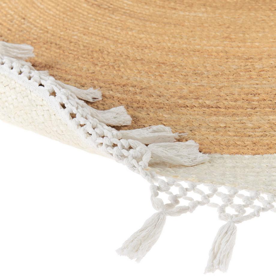Beliani Tapis en Jute  MARTS  